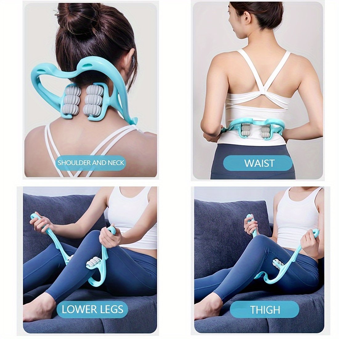 6-Wheel Multi- functional Trigger Point  Massager